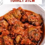 pinterest image for turkey stew