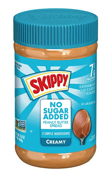 skippy sugar free peanut butter