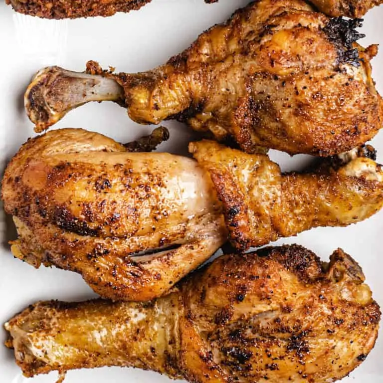 Crispy Fried Chicken Drumsticks (Easy & No Flour)