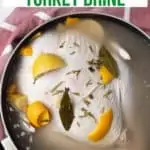 Keto Turkey Brine-pinterest image