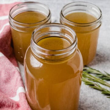 Turkey Bone Broth (Instant Pot)