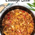 African Cabbage Stew-pinterest