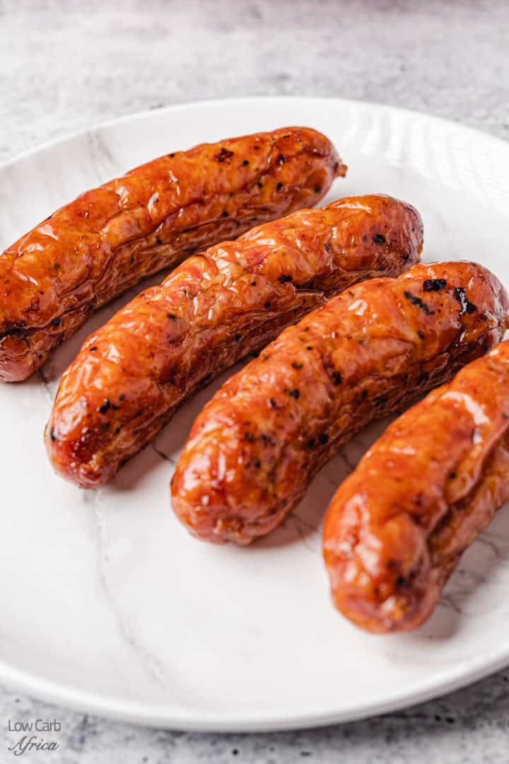 Air Fryer Breakfast Sausage Links - Low Carb Africa