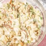 keto cauliflower potato salad ready to eat
