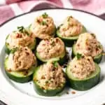 Keto Cucumber Bites with Tuna keto cucumber bites with tuna