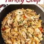 Keto Turkey Soup-pinterest