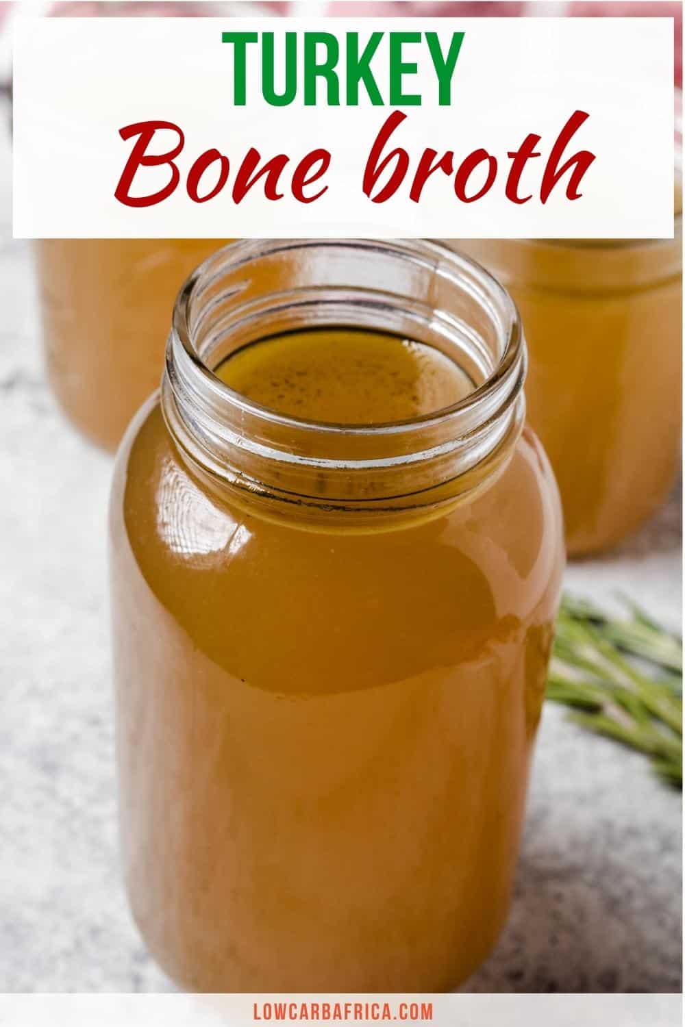 Turkey Bone Broth Low Carb Africa