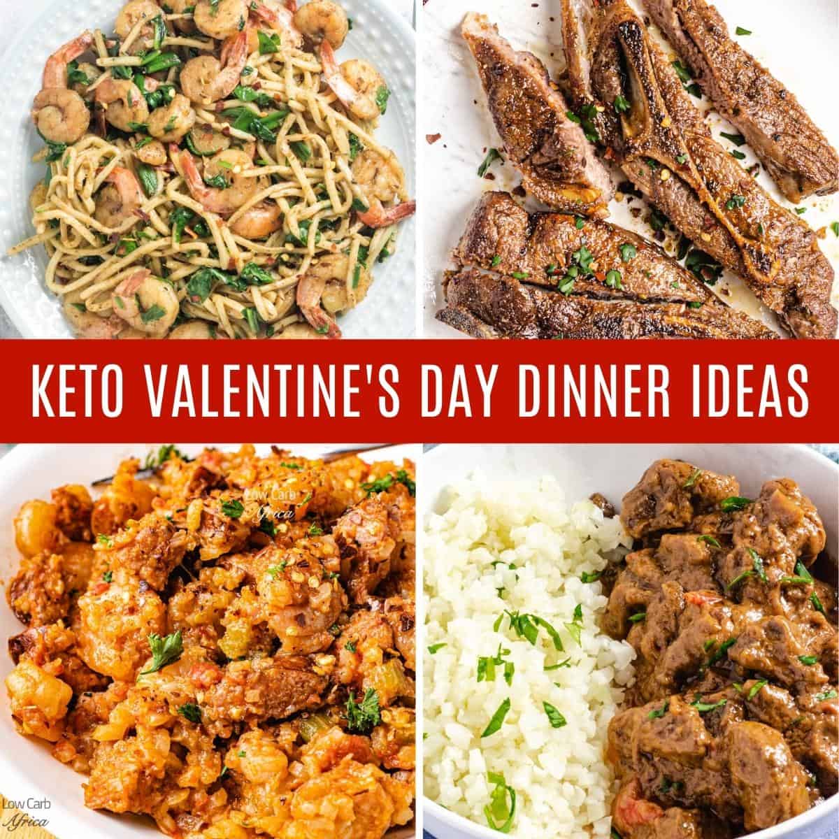 8 Keto Valentine's Day Dinner Ideas - Low Carb Africa