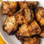 Air fryer pork belly bites-Pinterest