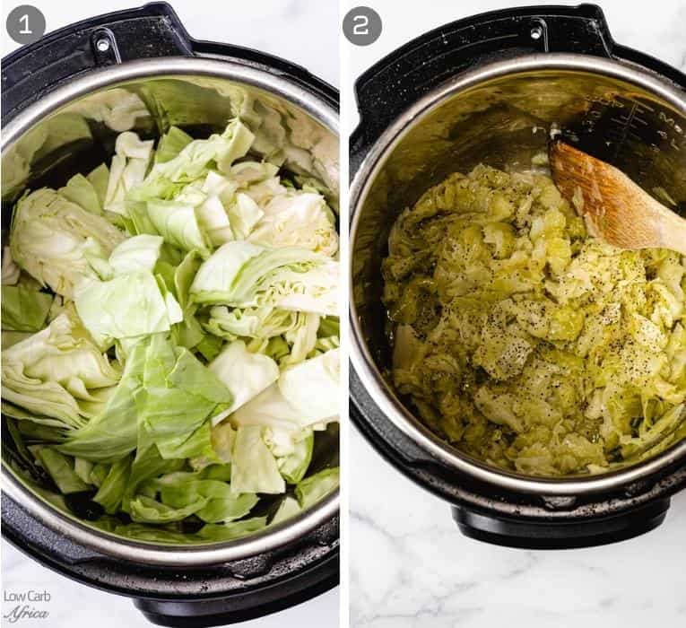 how to make steamed cabbage