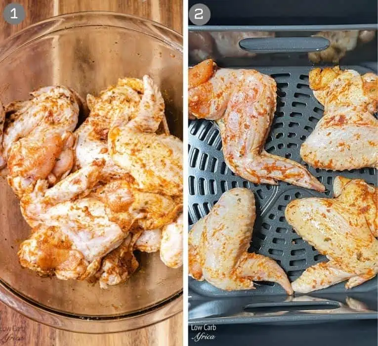 how to season chicken wings