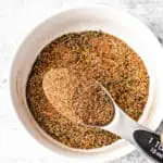 pork chop seasoning in a bowl