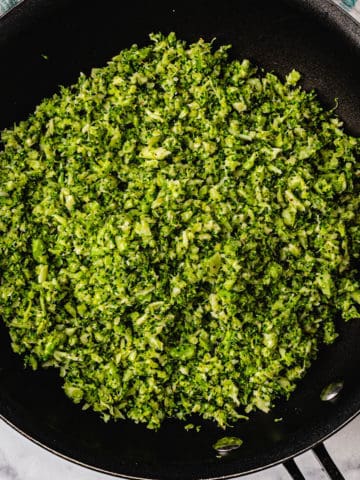 how to make riced broccoli