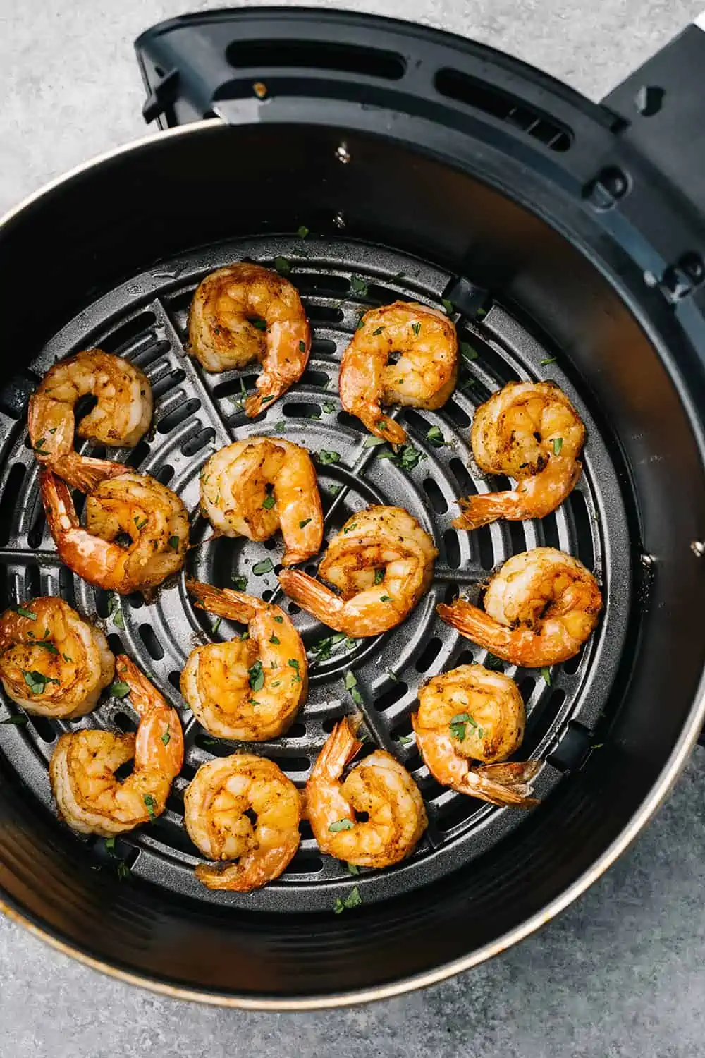 shrimps in air fryer