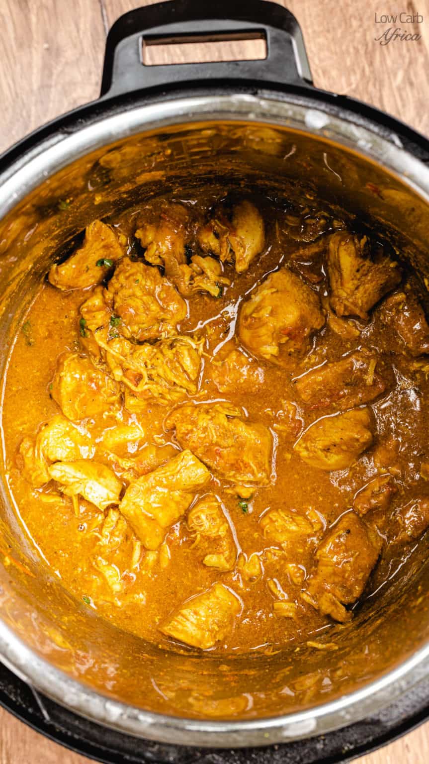 Instant Pot Chicken Curry Low Carb Africa
