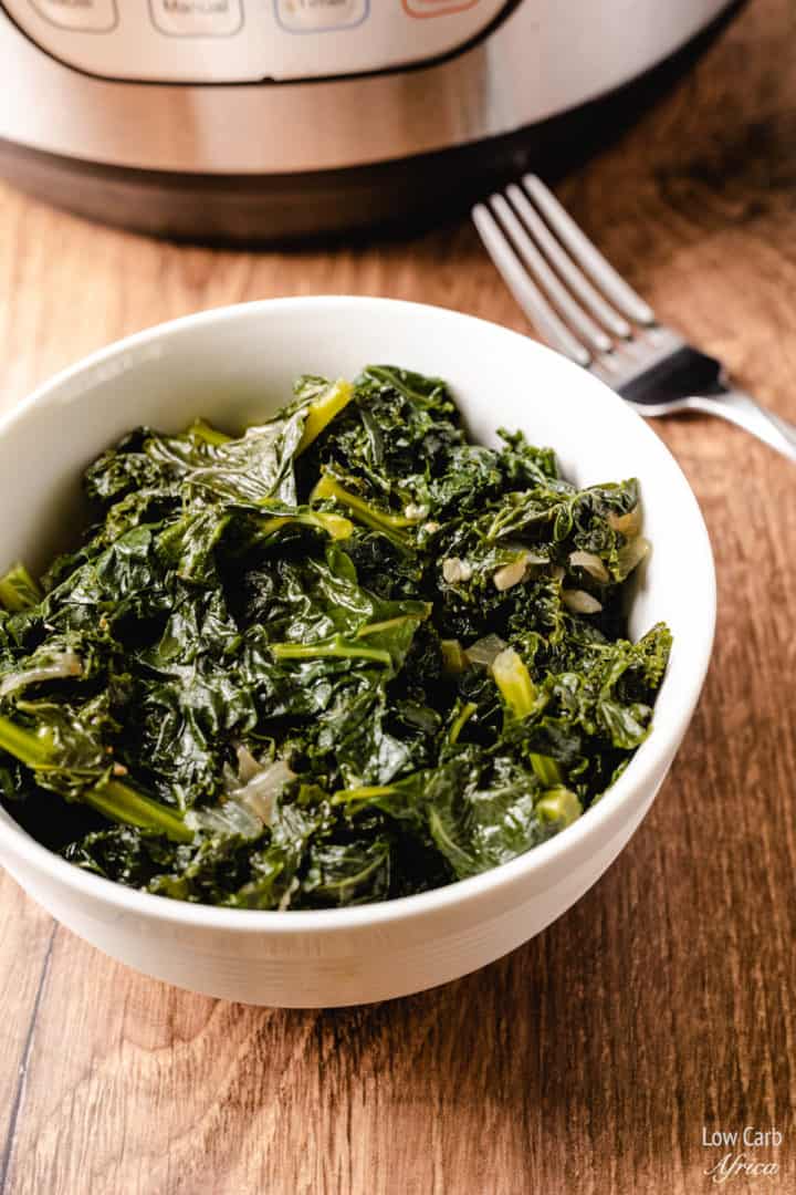 Instant Pot Kale - Low Carb Africa