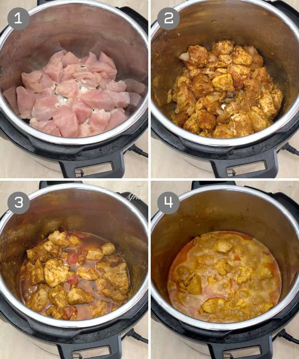 How to make chicken in instant pot.