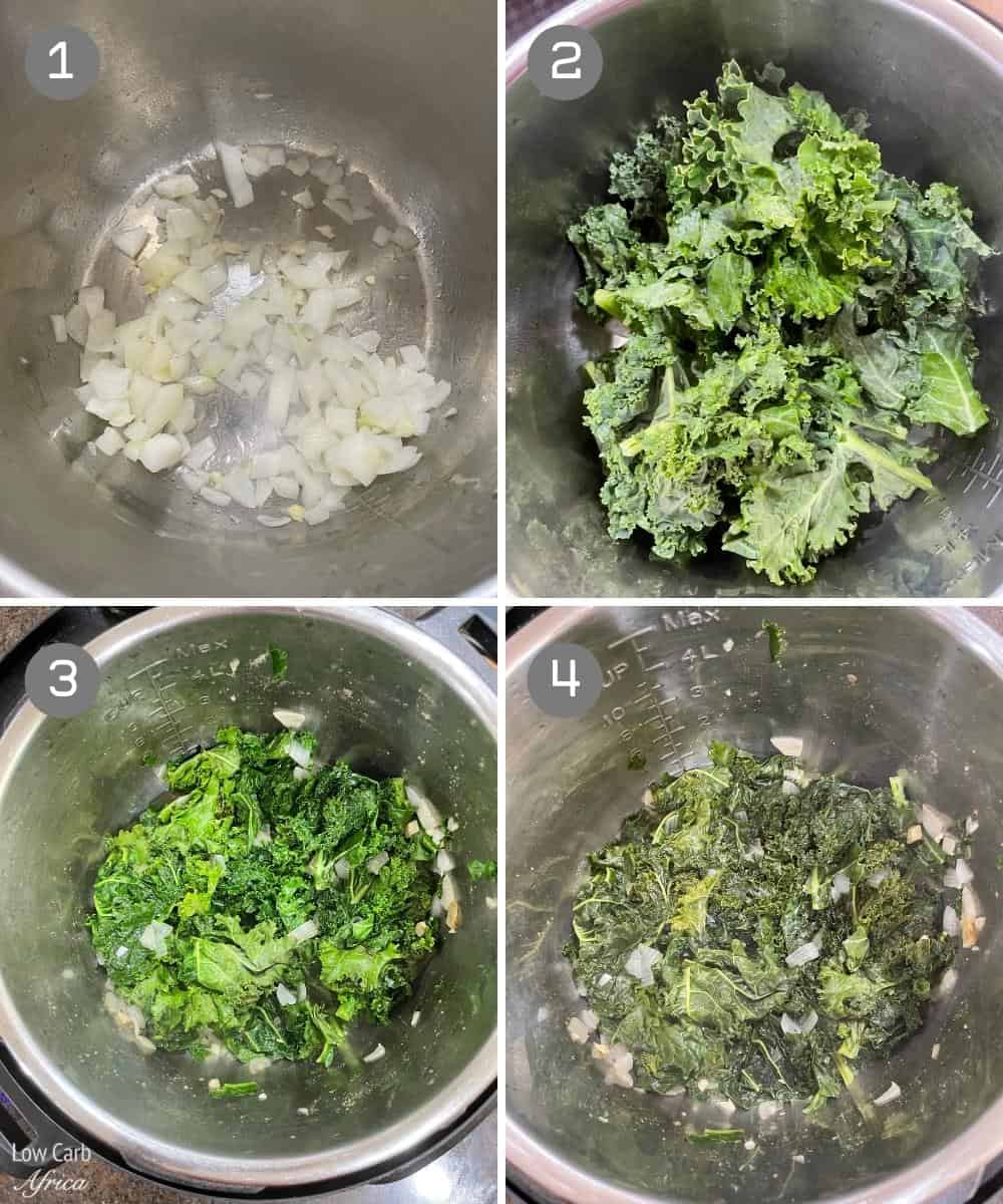 how to make kale in the instant pot