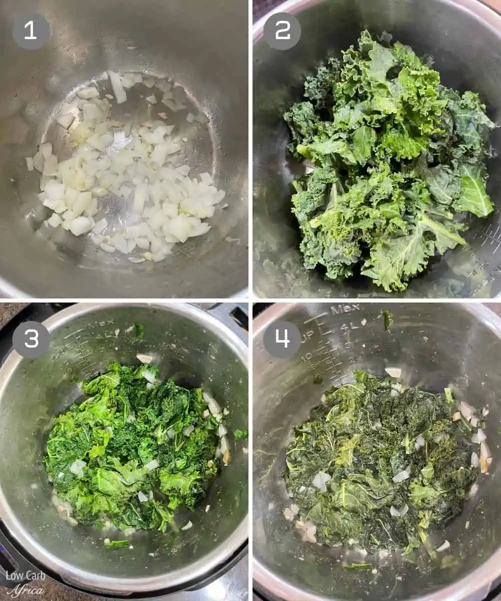 how to make kale in the instant pot
