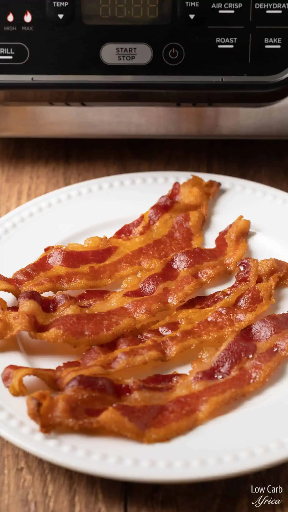 Ninja Foodi Air Fryer Bacon