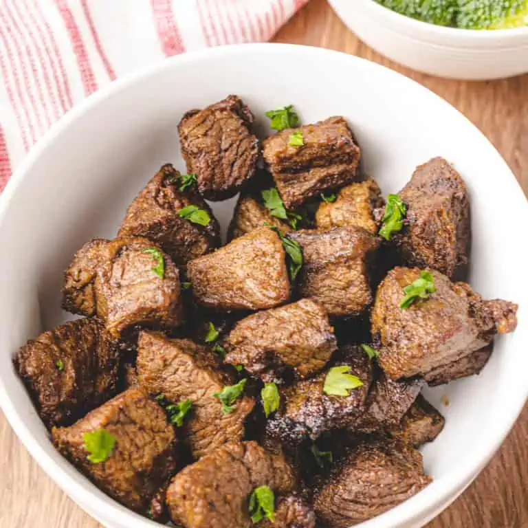 air fryer steak bites ready to eat