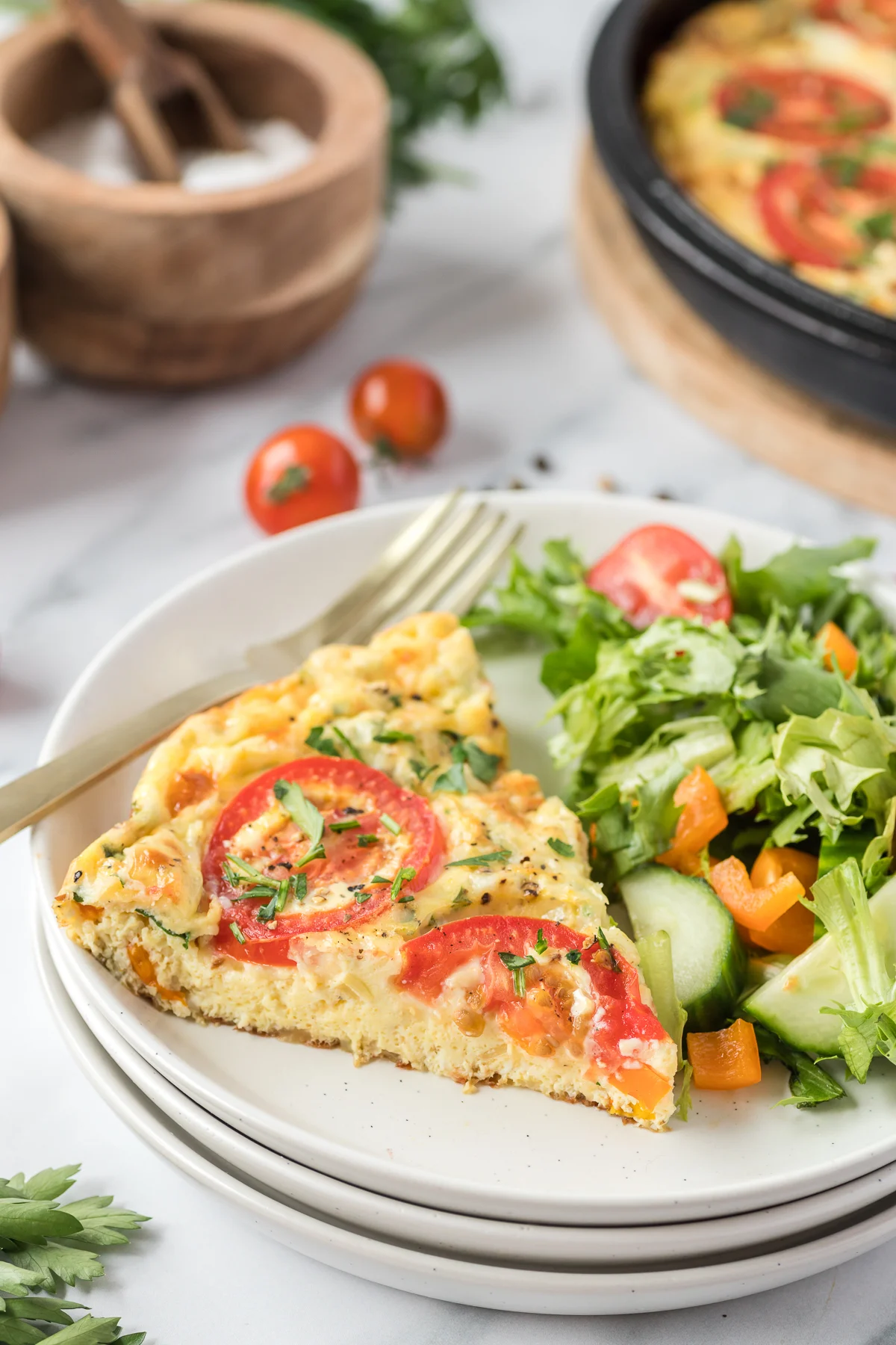 Baked Veggie Frittata
