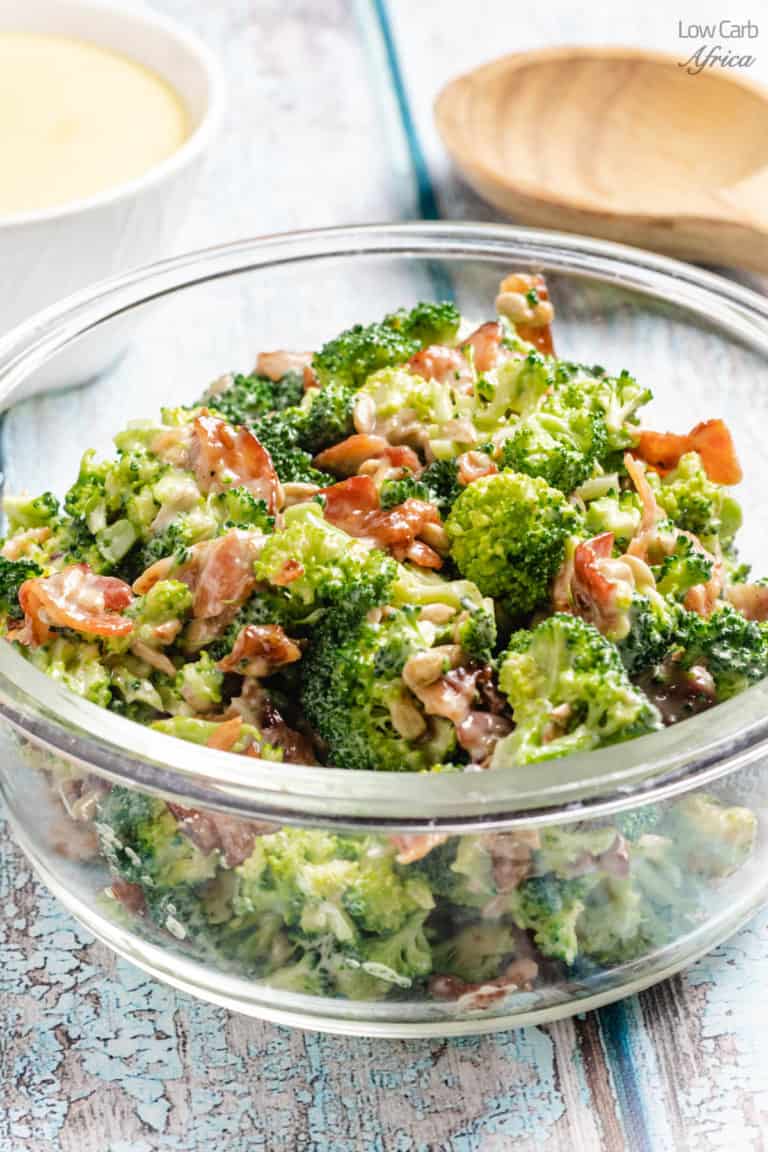 Broccoli Salad With Bacon - Low Carb Africa