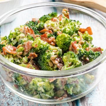 bacon and broccoli salad