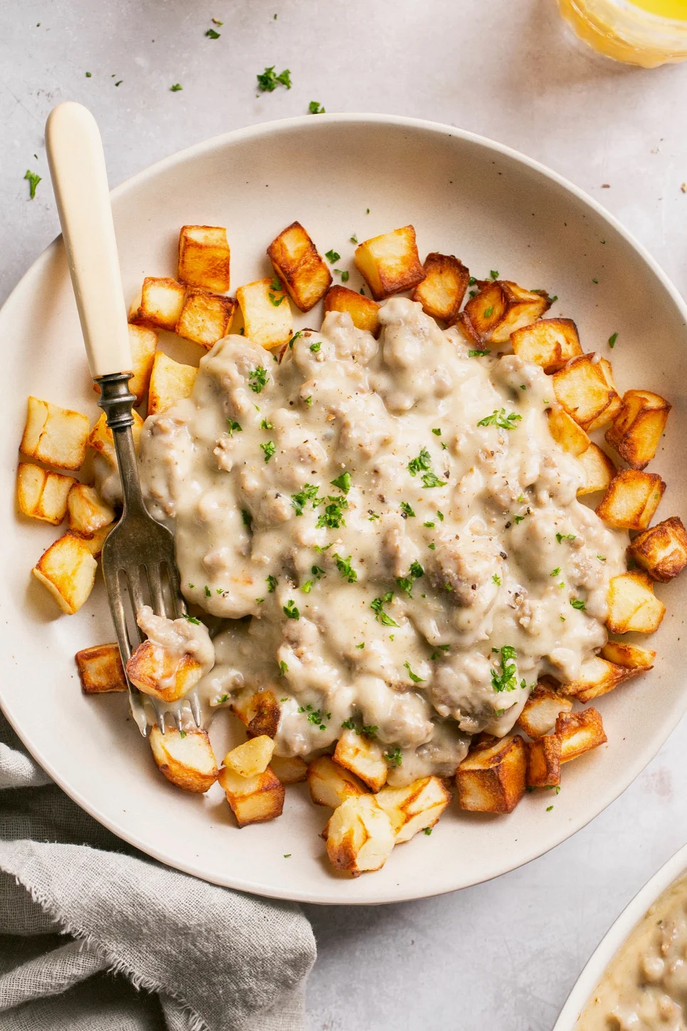 Easy Keto Sausage Gravy Recipe