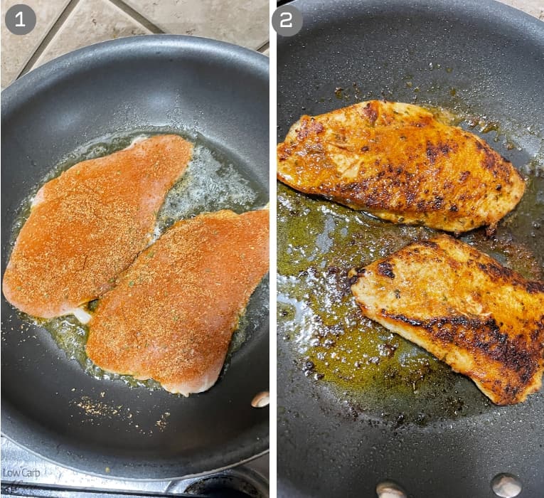 how to fry chicken breast