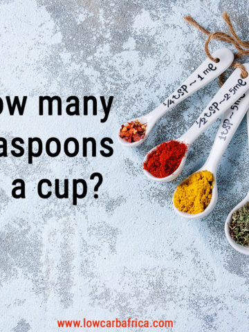 How Many Teaspoons in a Cup