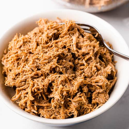 Shredded pulled pork online instant pot