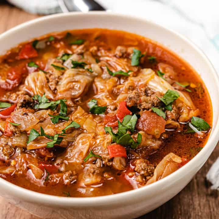 Spicy Cabbage Soup - Low Carb Africa