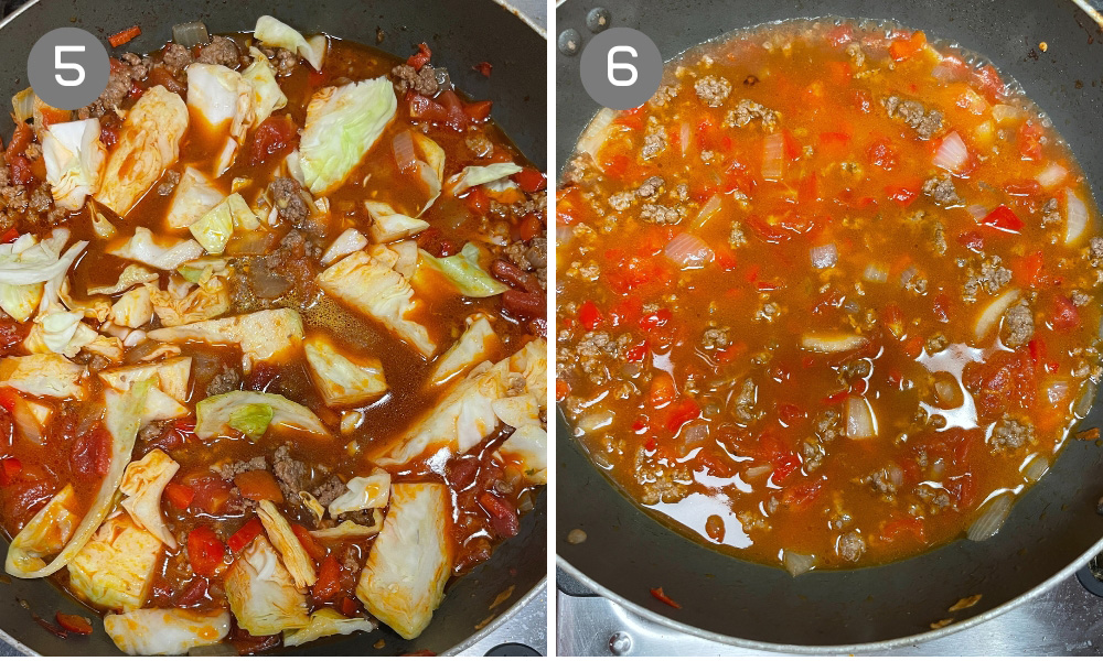 How to make spicy cabbage soup