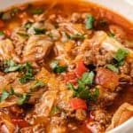 spicy cabbage soup pinterest