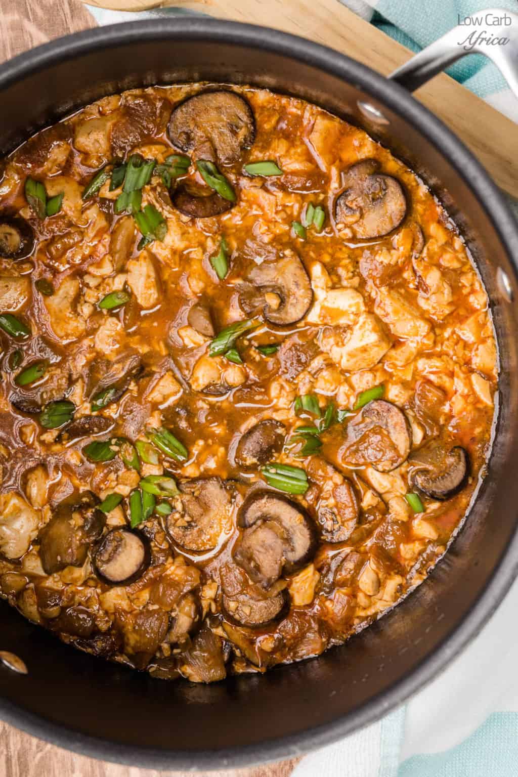 Tofu Soup - Low Carb Africa