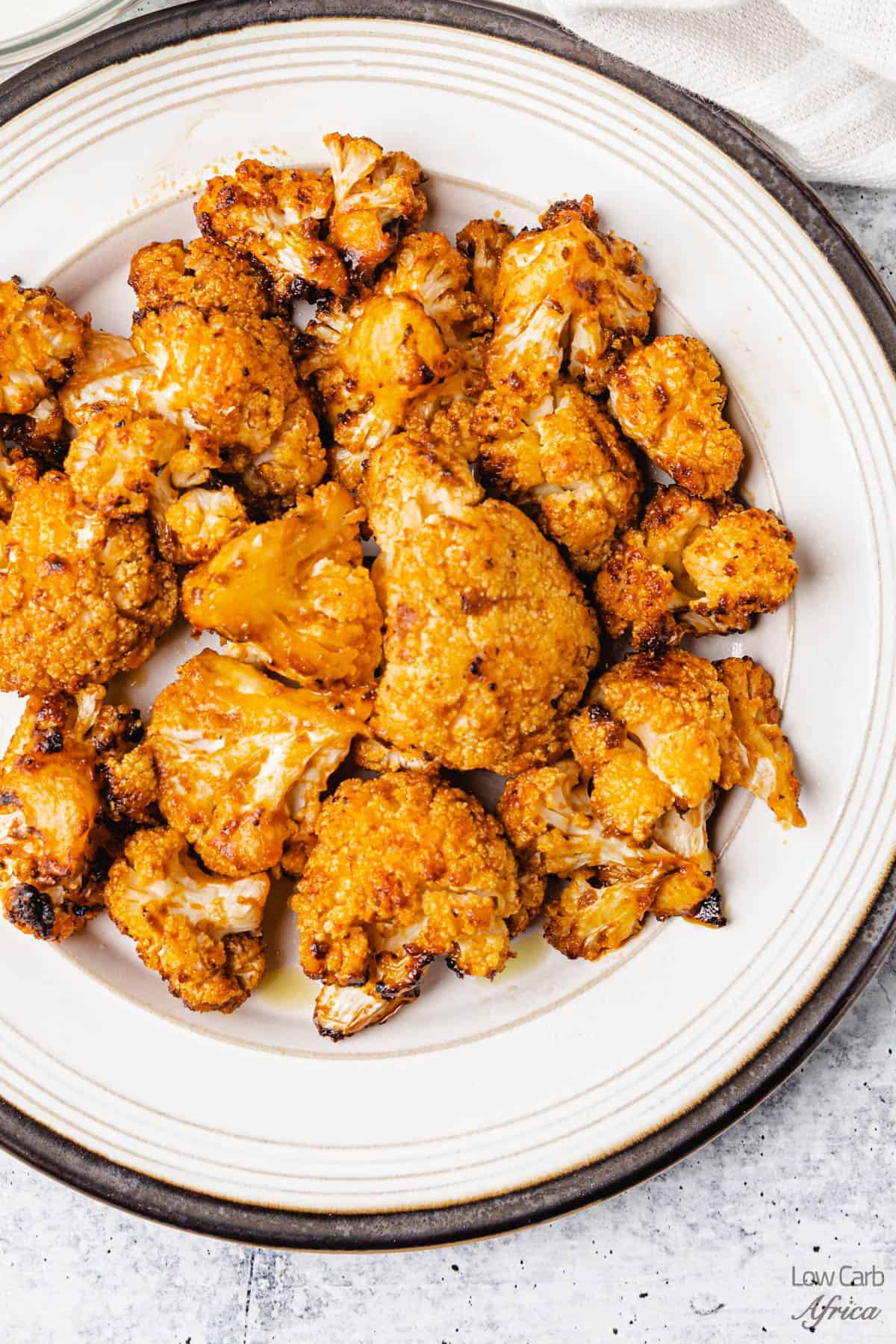 easy buffalo chicken cauliflower air fryer recipe