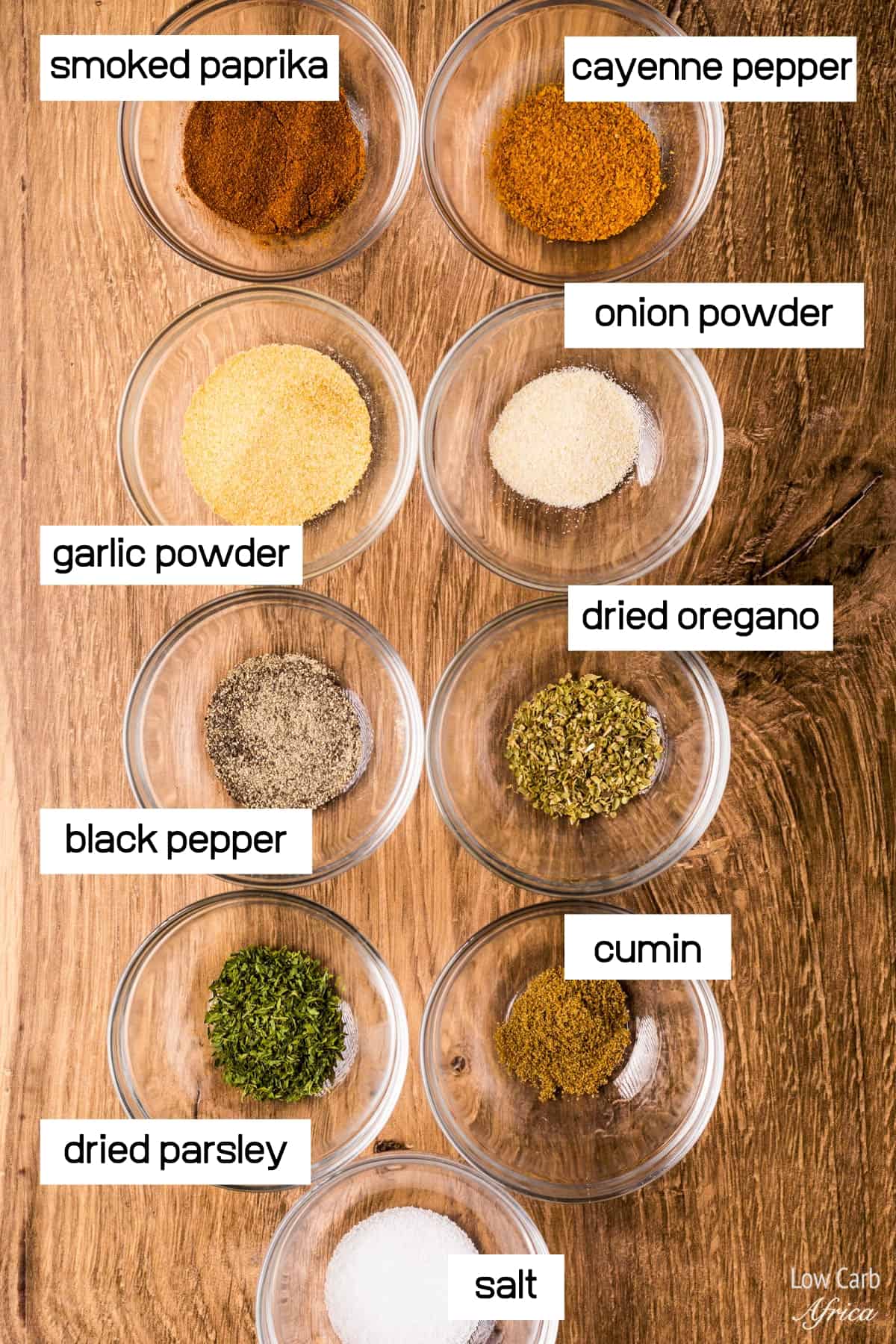 ingredients to make all purpose seasoning