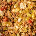 Cabbage and Ground Beef-pinterest