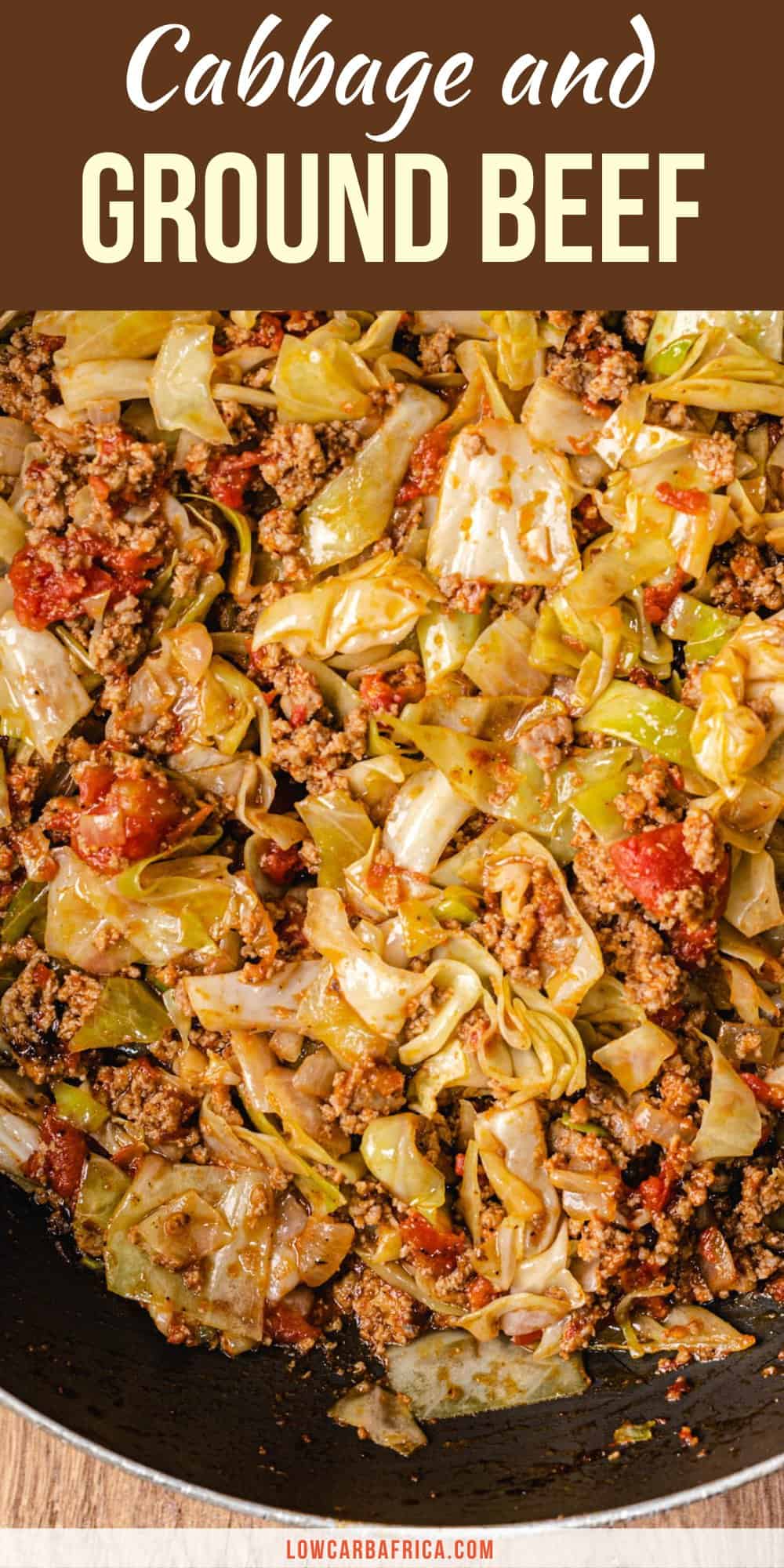 Cabbage and Ground Beef - Low Carb Africa