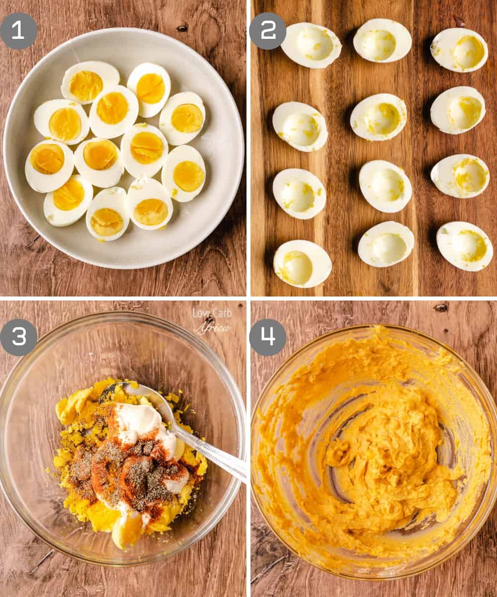 how to make keto deviled eggs