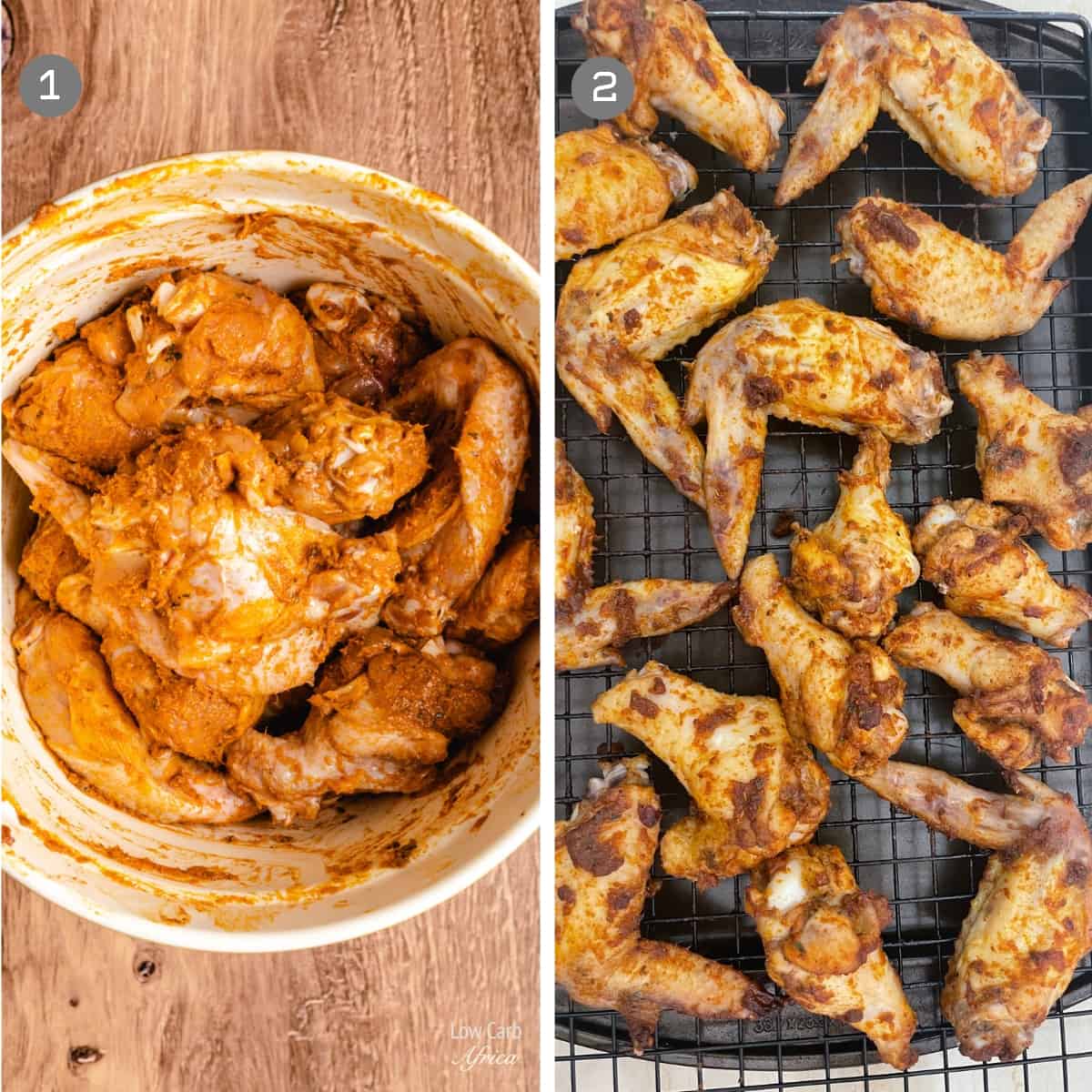 How to make spicy chicken wings