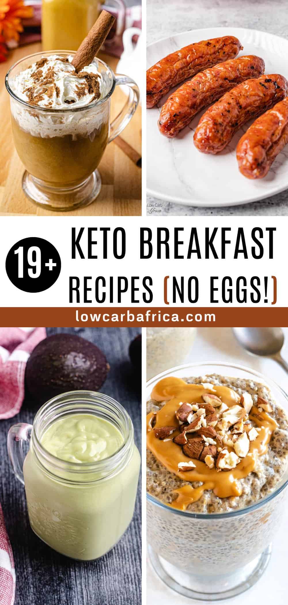 20 Keto Breakfast Recipes (No Eggs) - Low Carb Africa