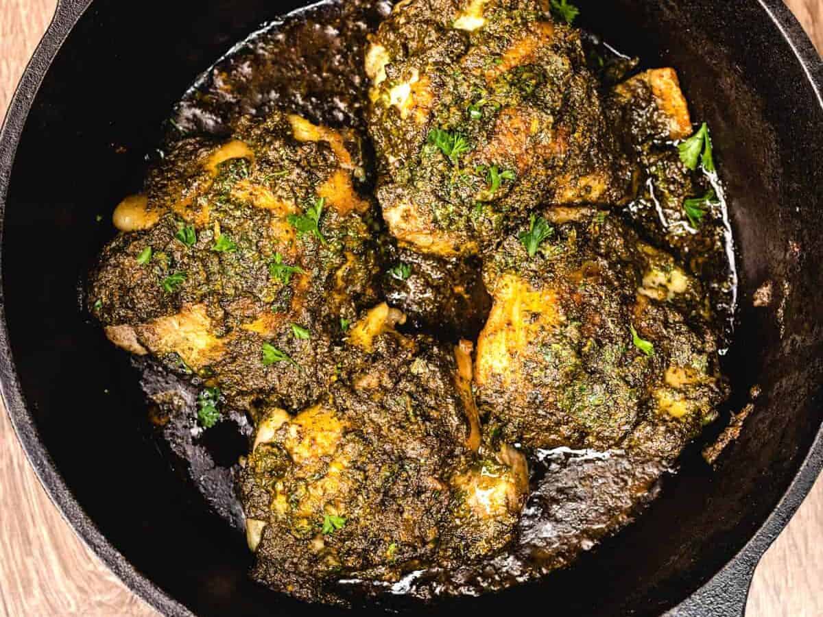 moroccan chermoula chicken ready to eat