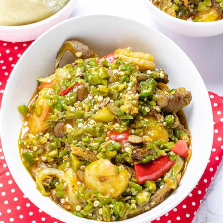 Nigerian okro soup