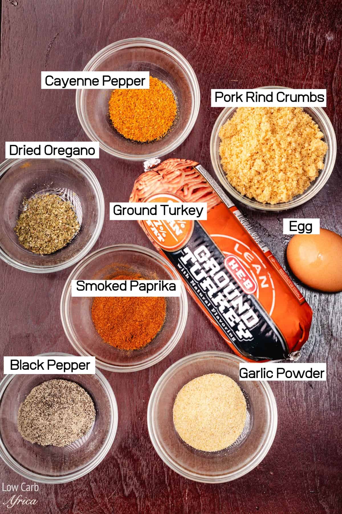 Turkey Burger Ingredients