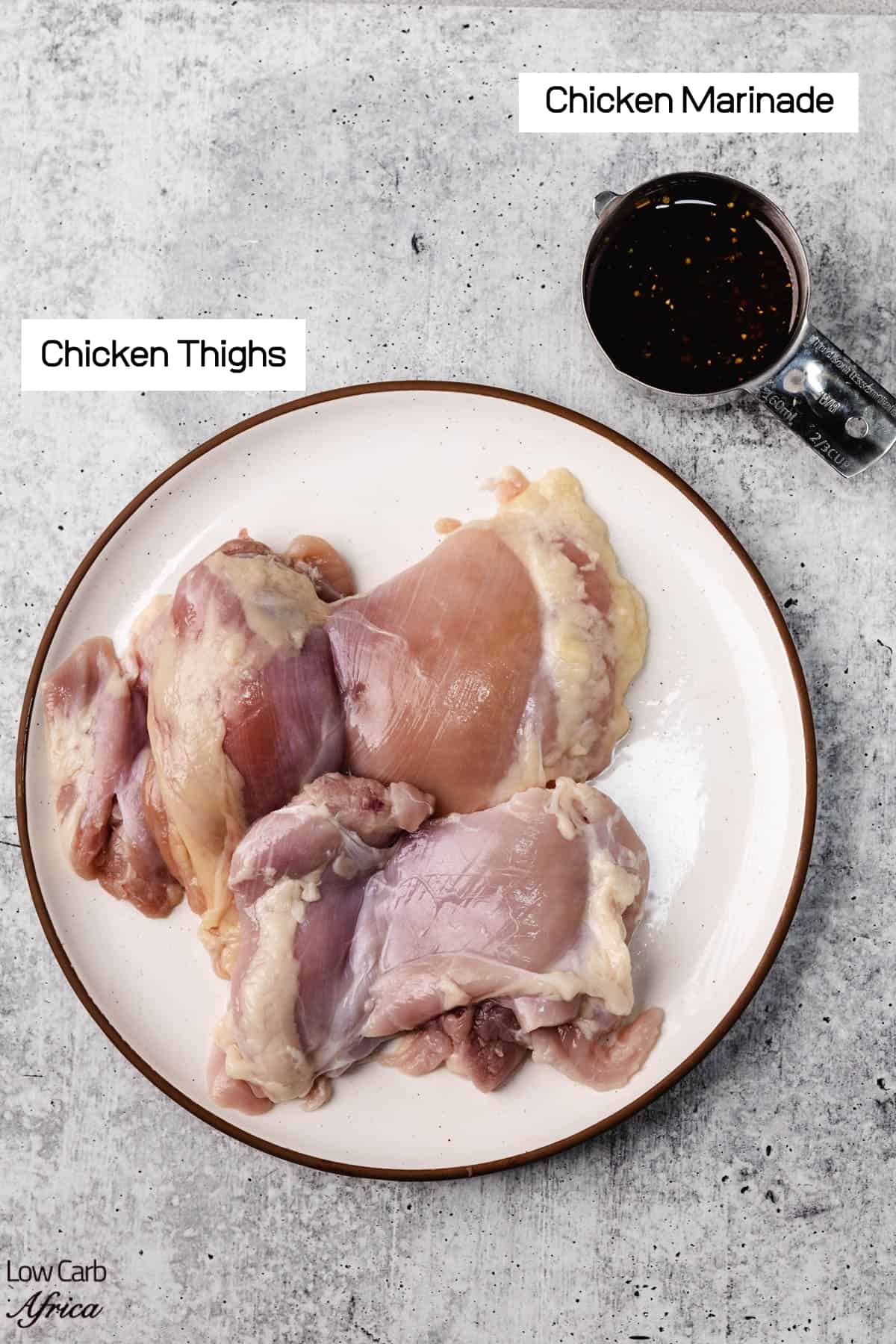 chicken thighs, marinade