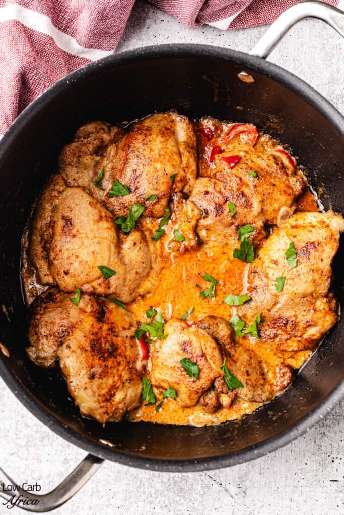 Keto Chicken Thighs Recipe - Low Carb Africa