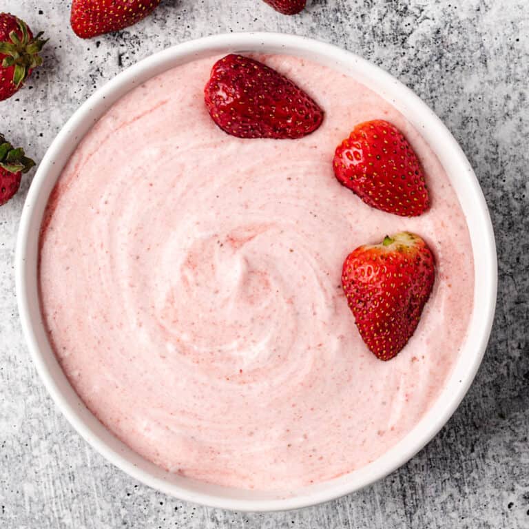 Keto Strawberry Mousse IG