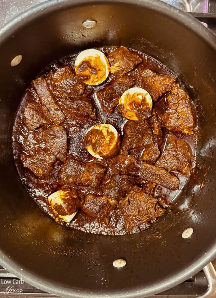 Sega Wat (Ethiopian Beef Stew) - Low Carb Africa